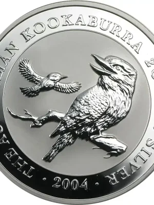 1 Kilogramm Silbermünze Australien Kookaburra 2004 | Premium-Qualität