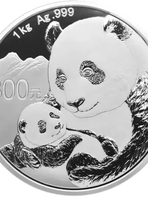 1 Kilogramm Silbermünze China Panda 2019 proof | Sale