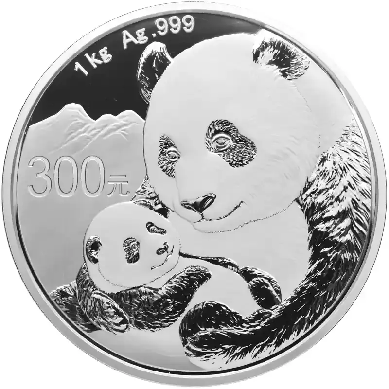 1 Kilogramm Silbermünze China Panda 2019 proof | Sale