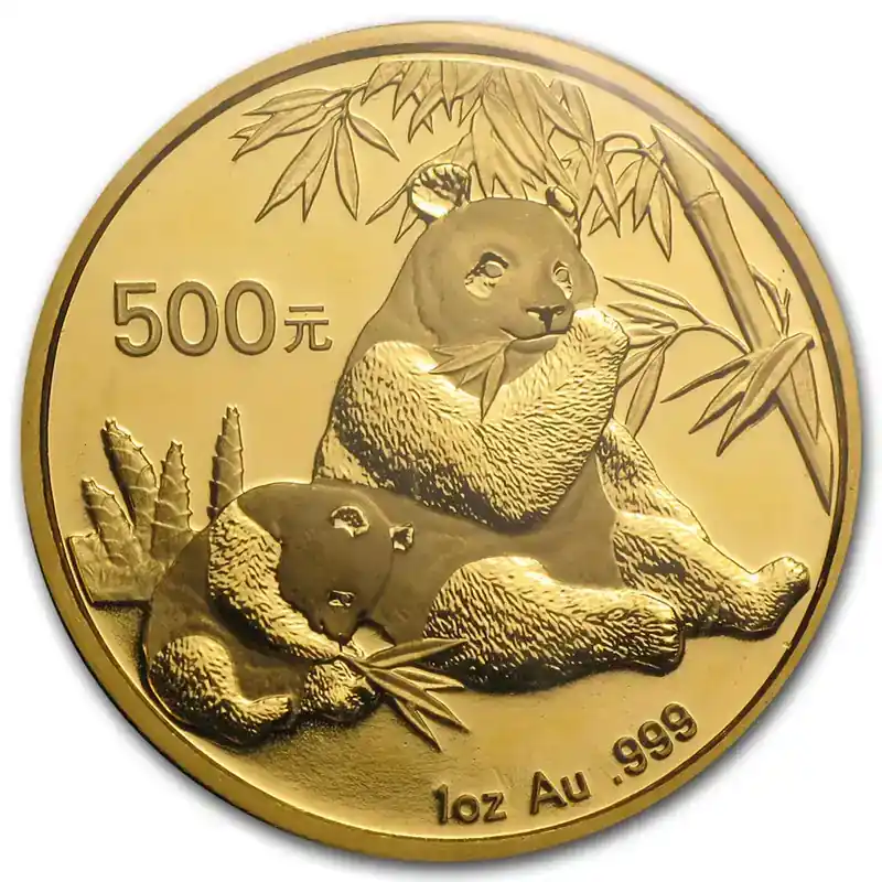 Markenqualität | 1/2 Unze Goldmünze China Panda 2007
