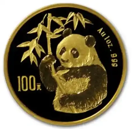 1/2 Unze Goldmünze China Panda 1995 | Sofort bestellbar