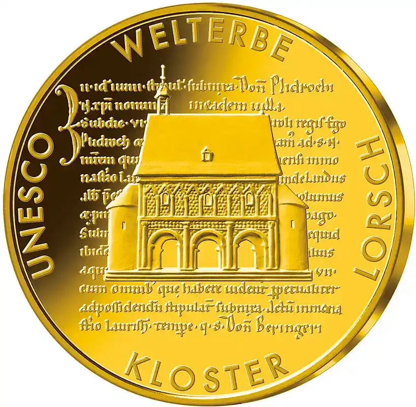 1/2 Unze Goldmünze – 100 Euro Kloster Lorsch 2014 (A) - Einfache Rückgabe