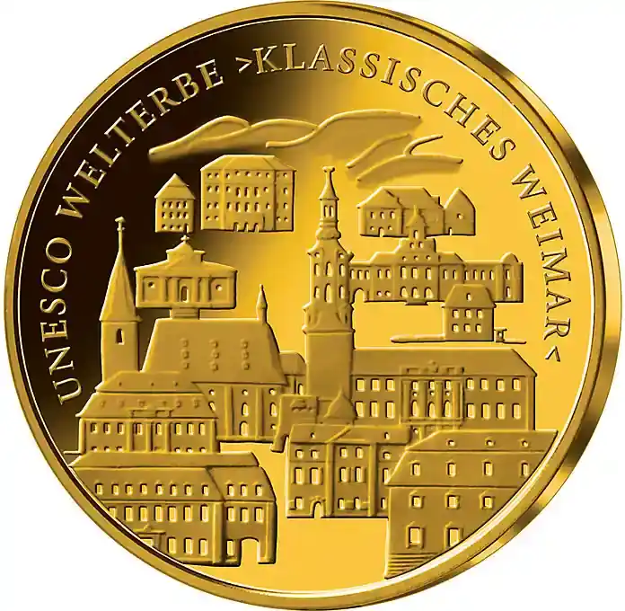 1/2 Unze Goldmünze – 100 Euro Weimar 2006 (A) | Premium