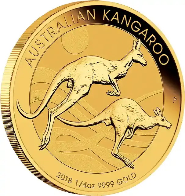 1/4 Unze Goldmünze Australien Känguru 2018 | Neu eingetroffen