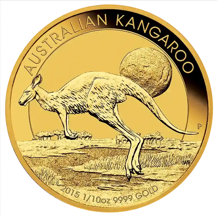 Preiswert | 1/4 Unze Goldmünze Australien Känguru 2015
