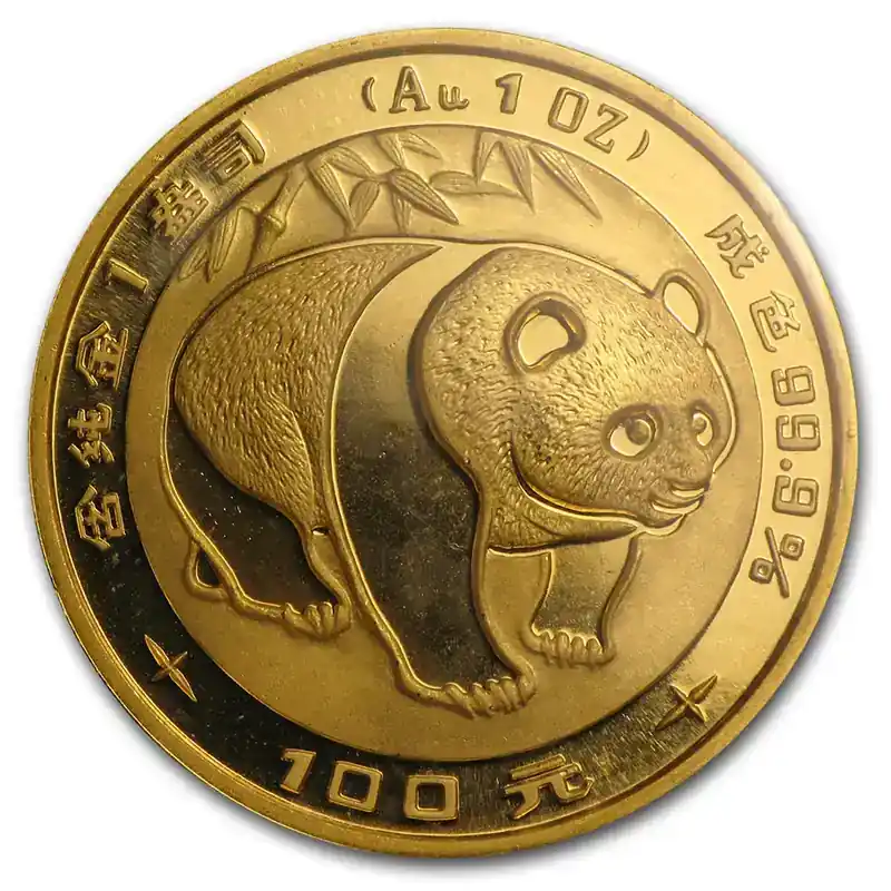 1/4 Unze Goldmünze China Panda 1983 - Sonderpreis