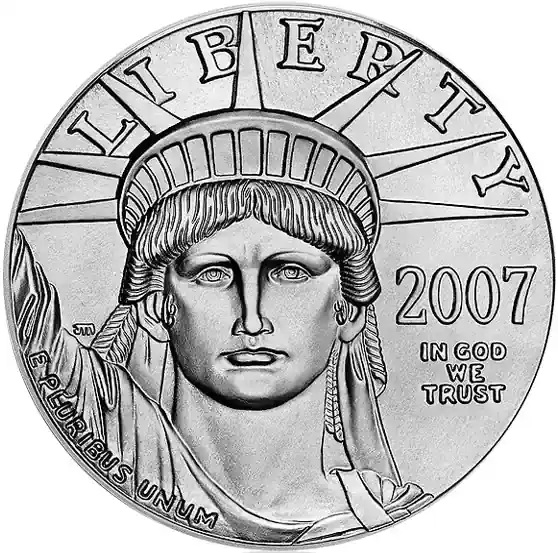 Nur noch heute | 1/10 Unze Platinmünze American Eagle
