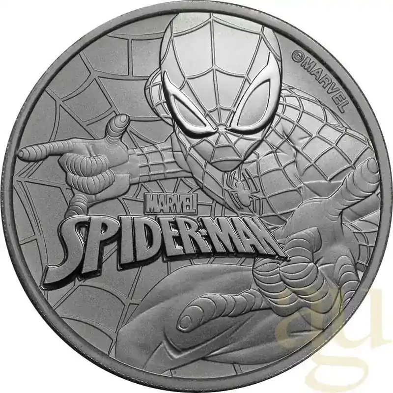 Neuheit - 1 Unze Silbermünze Tuvalu – Spiderman 2017