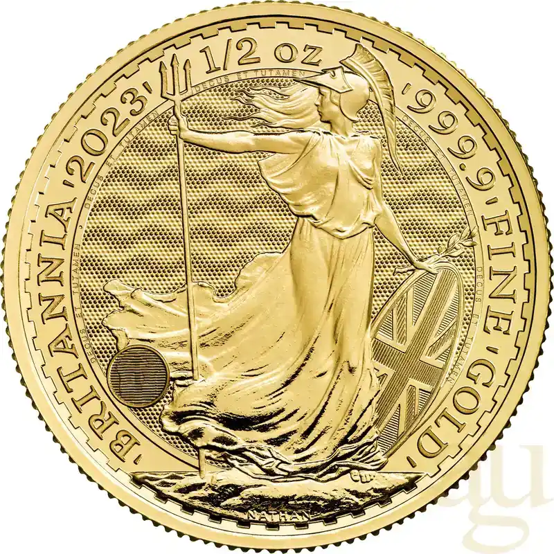1/2 Unze Goldmünze Britannia 2023 – King Charles - Begrenztes Angebot