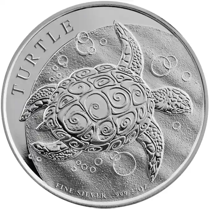 5 Unzen Silbermünze Niue Taku Schildkröte 2014 - Bestpreis