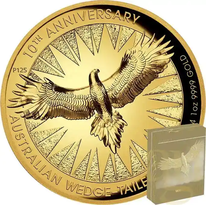1 Unze Goldmünze Australien Wedge Tailed Eagle 2024 – High Relief - Nur diese Woche
