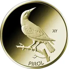 Preishit - 20 Euro Goldmünze Heimische Vögel – Pirol 2017 (F)