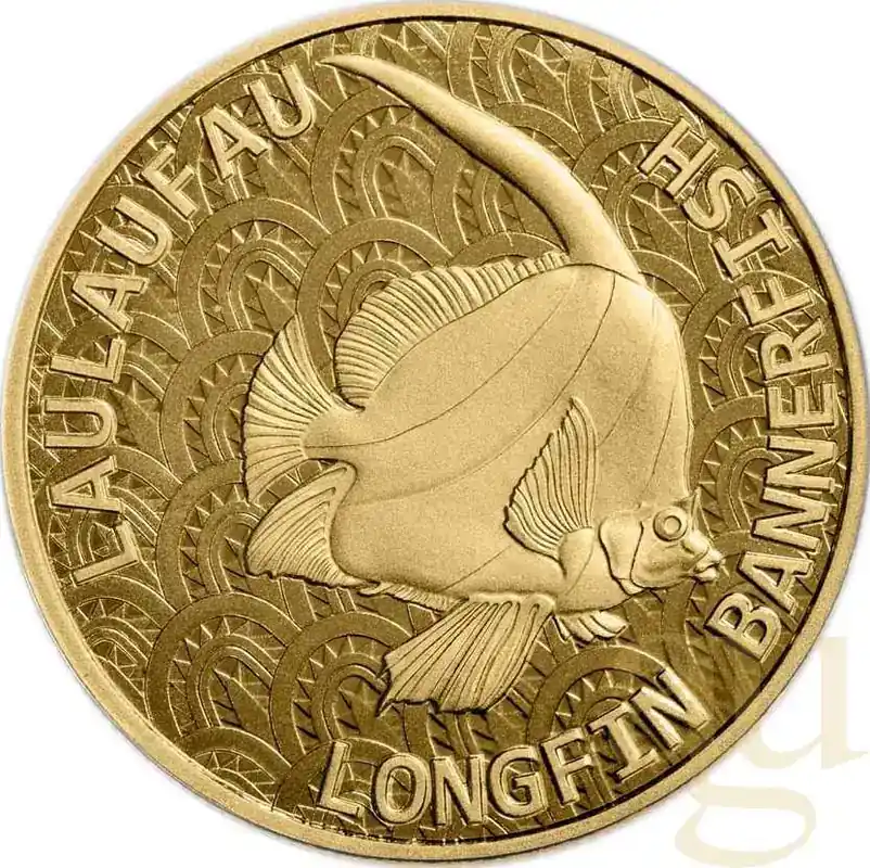 1 Unze Goldmünze Tokelau Langflossen Wimpelfisch 2024 | Zertifiziert