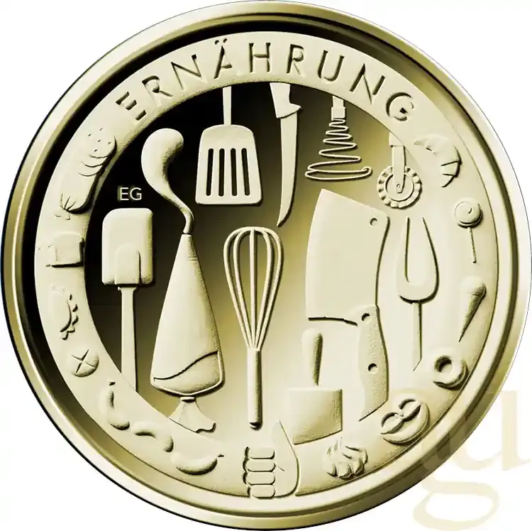 50 Euro Goldmünze Deutsches Handwerk – Ernährung 2023 (A) | Qualitätsprodukt