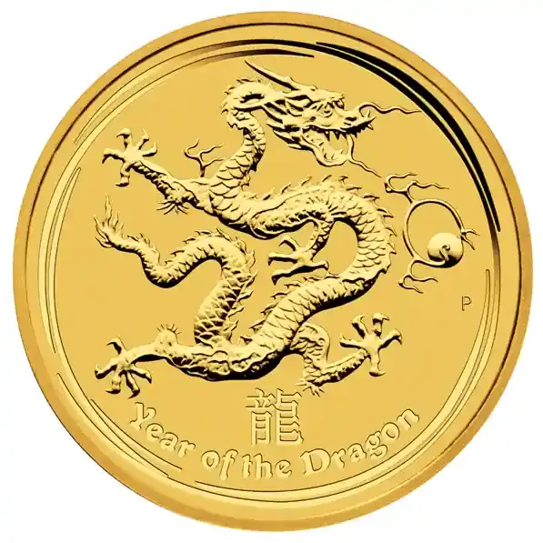 1/20 Unze Goldmünze Australien Lunar II Drache 2012 - Preisvorteil
