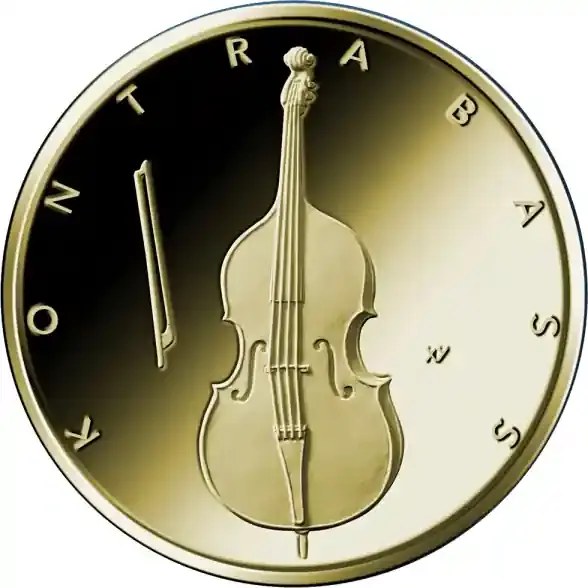 50 Euro Goldmünze Kontrabass 2018 (J) | Ausverkauf