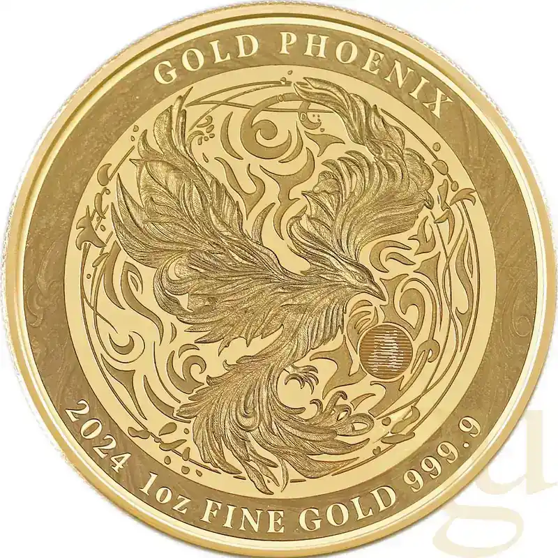 Schnäppchen | 1 Unze Goldmünze Niue Phoenix 2024