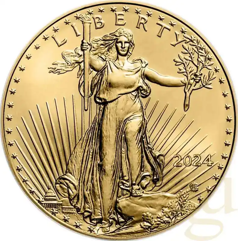 1/4 Unze Goldmünze American Eagle 2024 | Aktionspreis