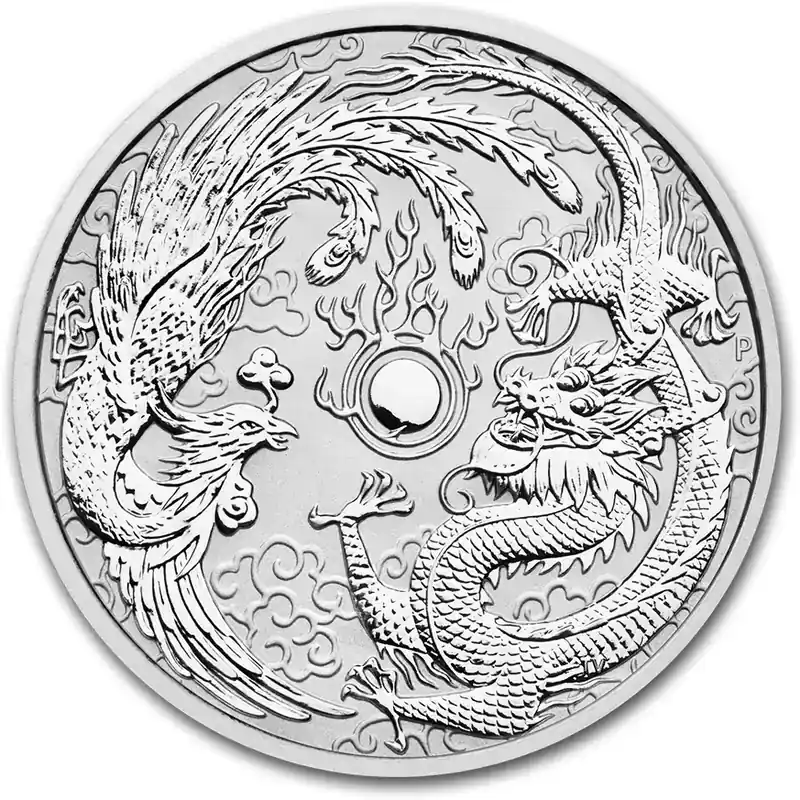 10 Unzen Silbermünze Australien Drache & Phönix 2019 | Nur wenige verfügbar