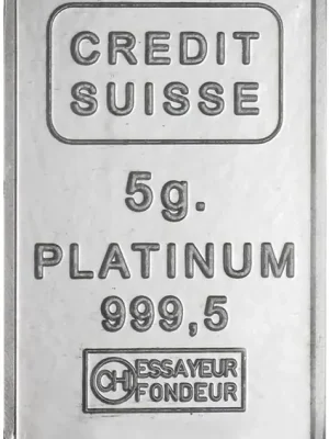 5 Gramm Platinbarren | Jetzt zugreifen