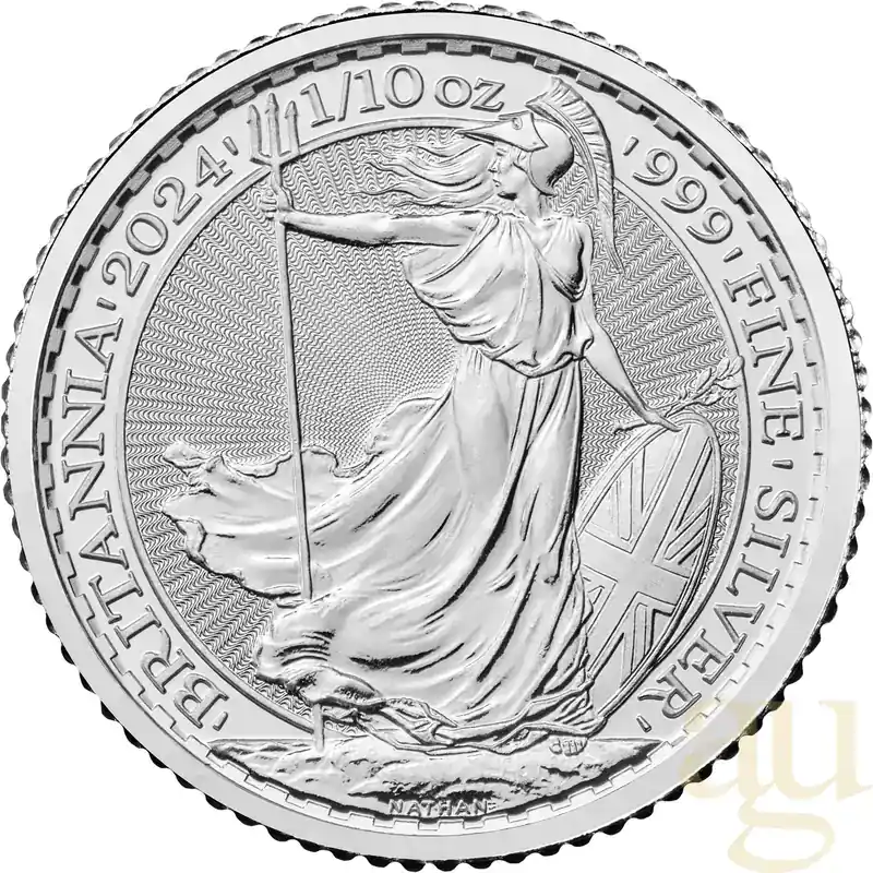 Nur heute | 1/10 Unze Silbermünze Britannia 2024