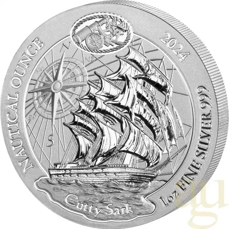 Aktion | 1 Unze Silbermünze Ruanda Nautical Serie – Cutty Sark 2024