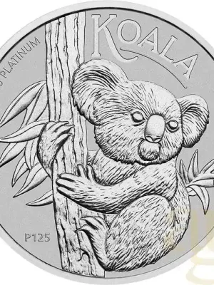 Preiswert - 1/10 Unze Platinmünze Australien Koala 2024