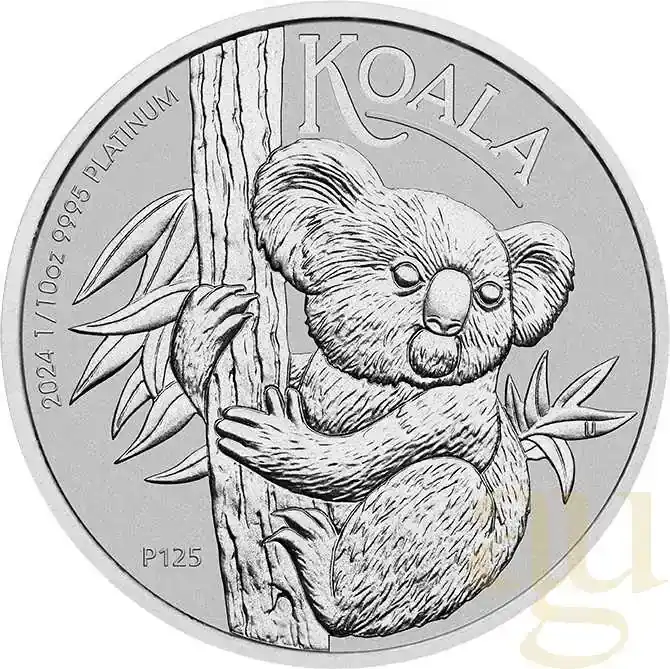 Preiswert - 1/10 Unze Platinmünze Australien Koala 2024