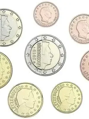 Schnelle Lieferung | Luxemburg 3,88 Euro 2019 bfr. lose 1 Cent – 2 Euro