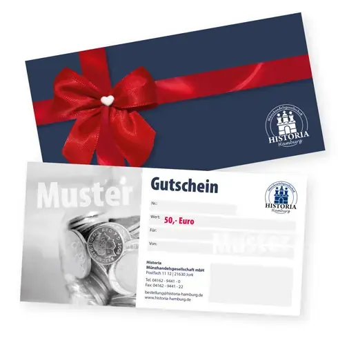 Neu - Geschenkgutschein über 50 Euro