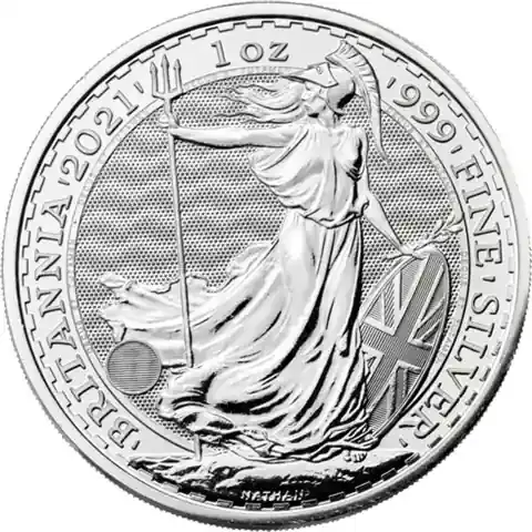 1 Unze Silber 2021 Britannia - Neu hinzugefügt