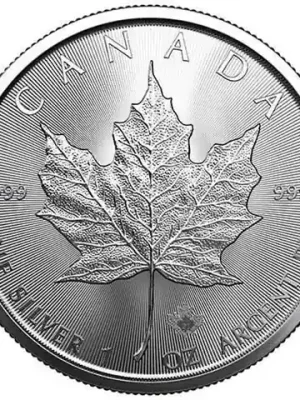 Nur noch wenige | 1 Unze Silber 2021 Maple Leaf Silbermünze