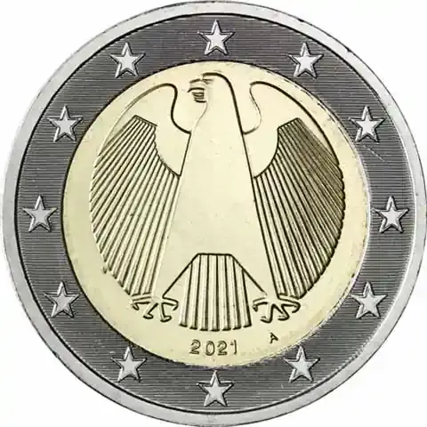 Deutschland 2 Euro 2021 Stgl. Bundesadler Mzz A | Schnäppchen