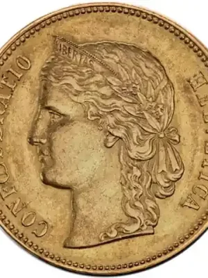 20 Franken Gold Helvetia Schweiz 1883–1896 | Neu