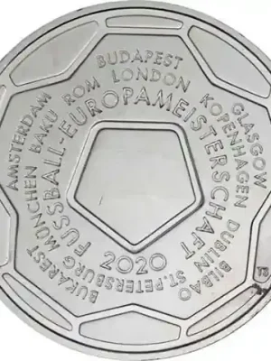 Deutschland 20 Euro 2020 Fußball-EM-2021 | Zertifiziert