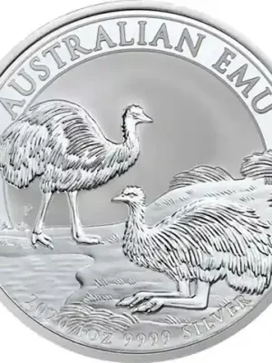 1 Unze Silber 2020 Australien Emu - Jetzt neu