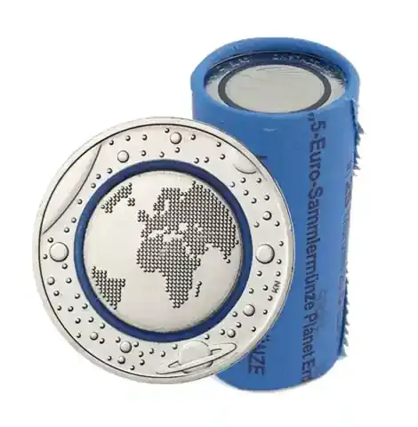 Extra-Rabatt - Münzrolle Deutschland 25 x 5 Euro 2016 Planet Erde