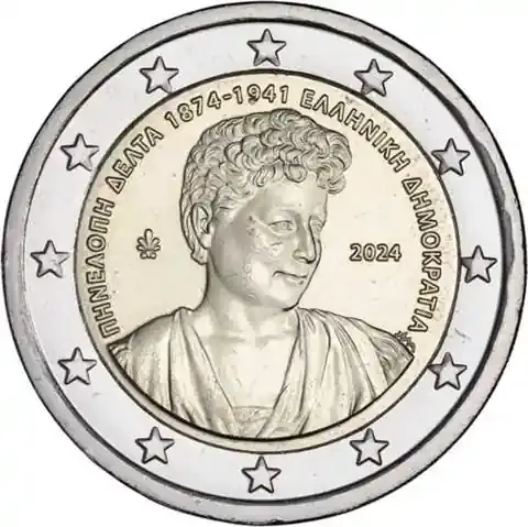 Geprüfte Qualität | Griechenland 2 Euro 2024 Penelope Delta