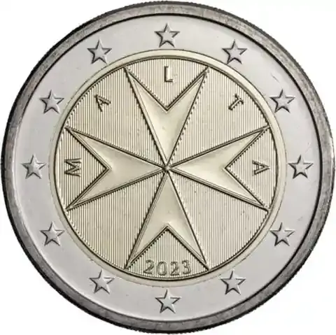 Malta 2 Euro 2023 Wappen des Malteserordens - Neuheit