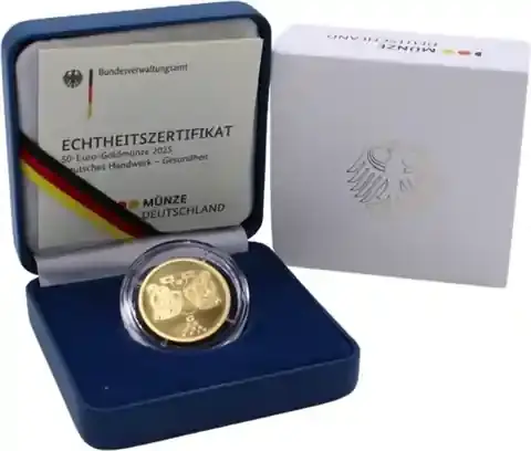 Deal | Deutschland 50 Euro Gold 2025 Gesundheit Münzzeichen D