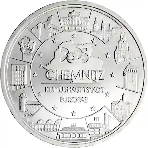 Deutschland 20 Euro 2025 Chemnitz – Kulthurhauptstadt Europas - Sicher bezahlen