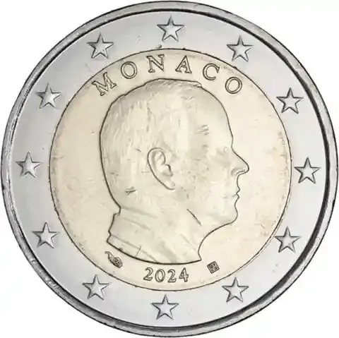 Monaco 2 Euro 2024 Fürst Albert - Jetzt kaufen