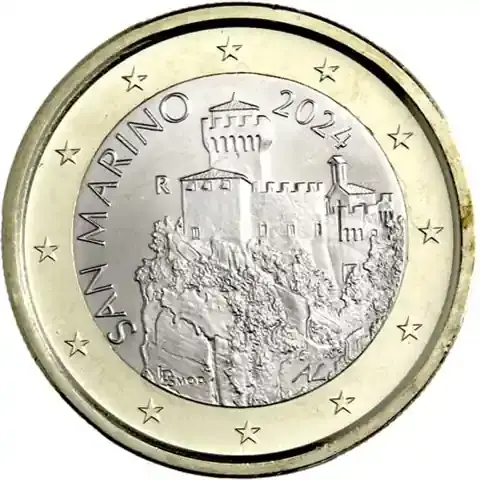 Werkspreis | San Marino 1 Euro 2024 Festungsturm La Fratta