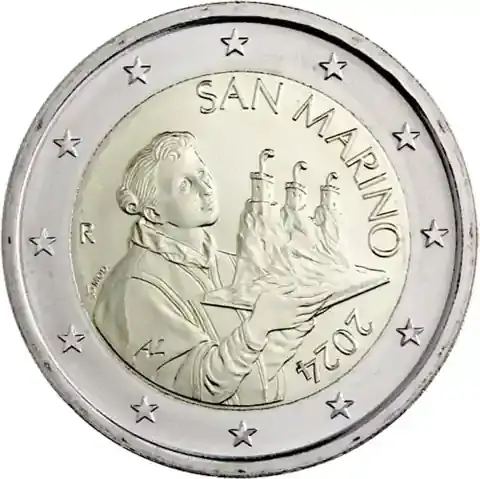San Marino 2 Euro 2024 Heiliger Marinus - Schnäppchen