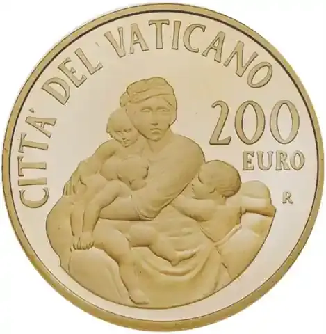 Vatikan 200 Euro Gold 2014 Theologische Tugenden – Nächstenliebe | Preishit