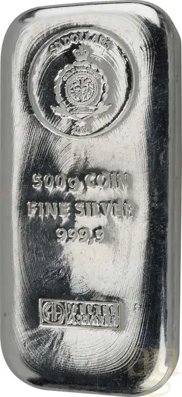 500 Gramm Silber Argor Heraeus Niue Münzbarren - Deal