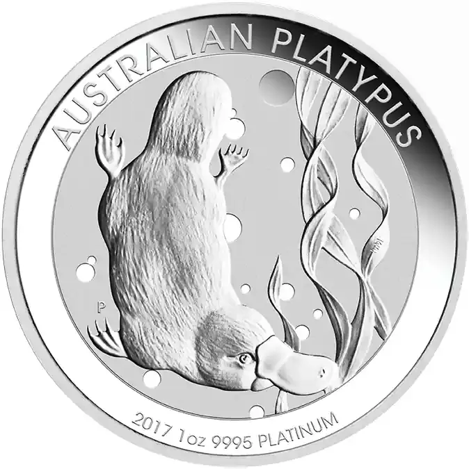 1 Unze Platinmünze Australien Platypus – differenzbesteuert | Direkt ab Werk