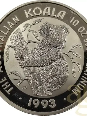 10 Unzen Platinmünze Australien Koala - Letzte Stücke