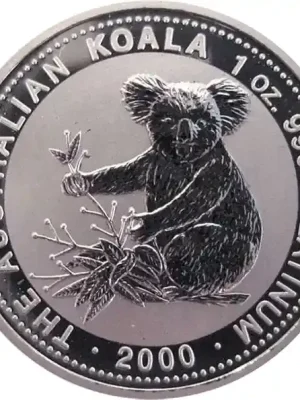 1/2 Unze Platinmünze Australien Koala - Expresslieferung
