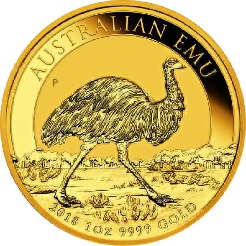 1 Unze Goldmünze Australien Emu 2018 | Mega-Angebot